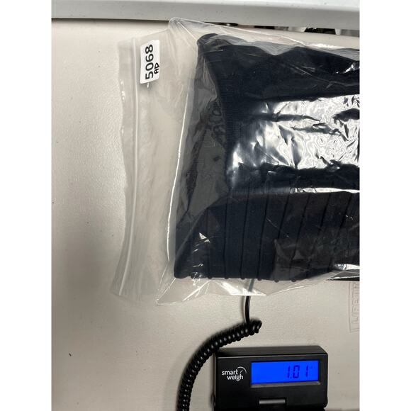 PARKER Lois Knit Flouncy Sweater Mini Dress Bell Sleeve LBD Black Size S $398 - Picture 12 of 12